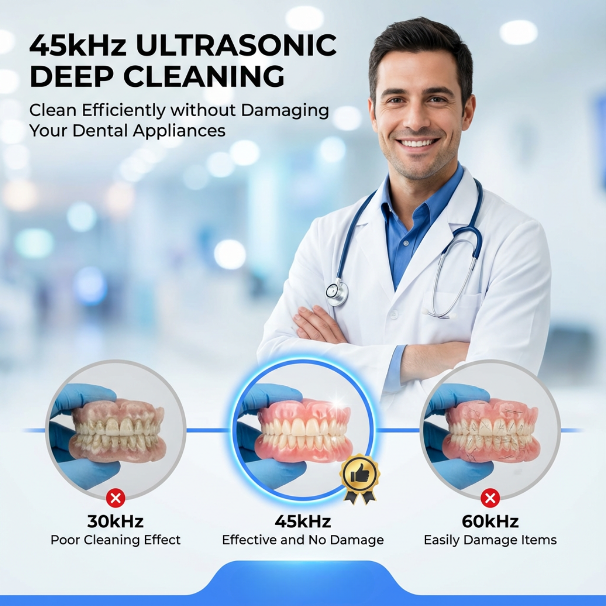LumaWave™ - The #1 Dentist-Approved Ultrasonic & UVC Cleaner