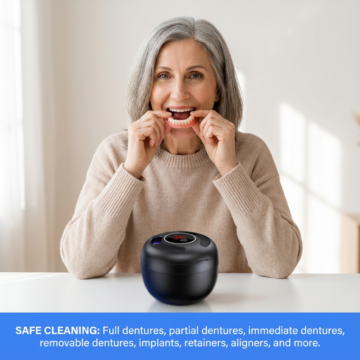 LumaWave™ - The #1 Dentist-Approved Ultrasonic & UVC Cleaner