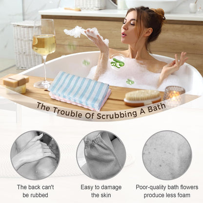 SkinFloss™ Exfoliating Shower Towel