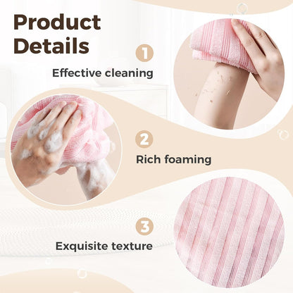 SkinFloss™ Exfoliating Shower Towel