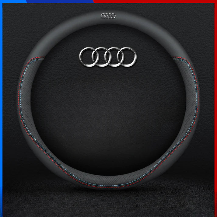 NappaTouch Elite - Premium Nappa Leather Steering Wheel Cover