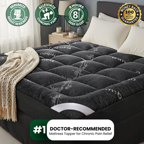 CloudNest™ Bamboo Viscose Quilted Topper