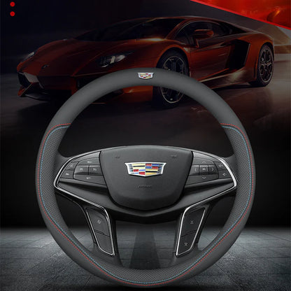 NappaTouch Elite - Premium Nappa Leather Steering Wheel Cover