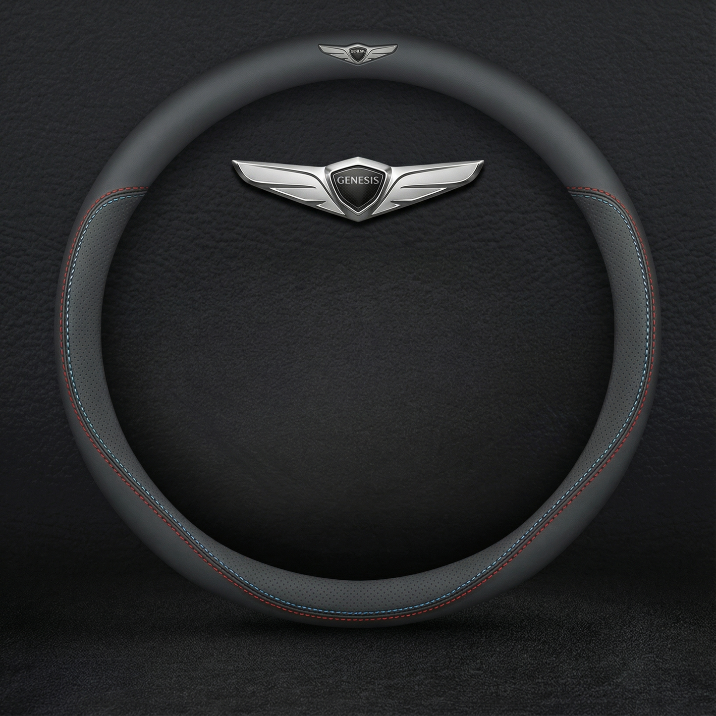 NappaTouch Elite - Premium Nappa Leather Steering Wheel Cover