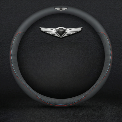 NappaTouch Elite - Premium Nappa Leather Steering Wheel Cover