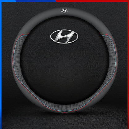 NappaTouch Elite - Premium Nappa Leather Steering Wheel Cover