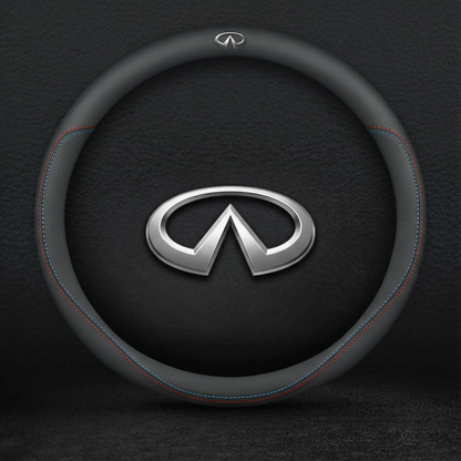 NappaTouch Elite - Premium Nappa Leather Steering Wheel Cover