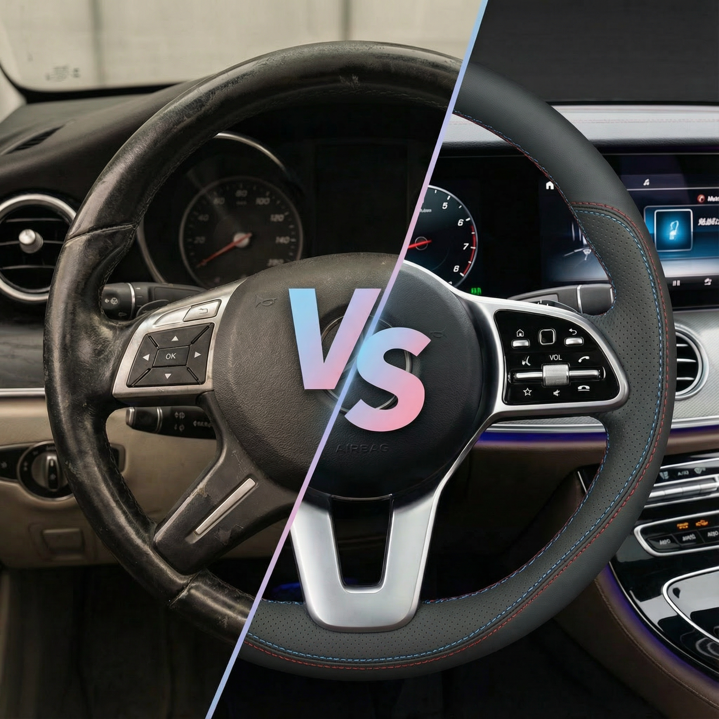 NappaTouch Elite - Premium Nappa Leather Steering Wheel Cover