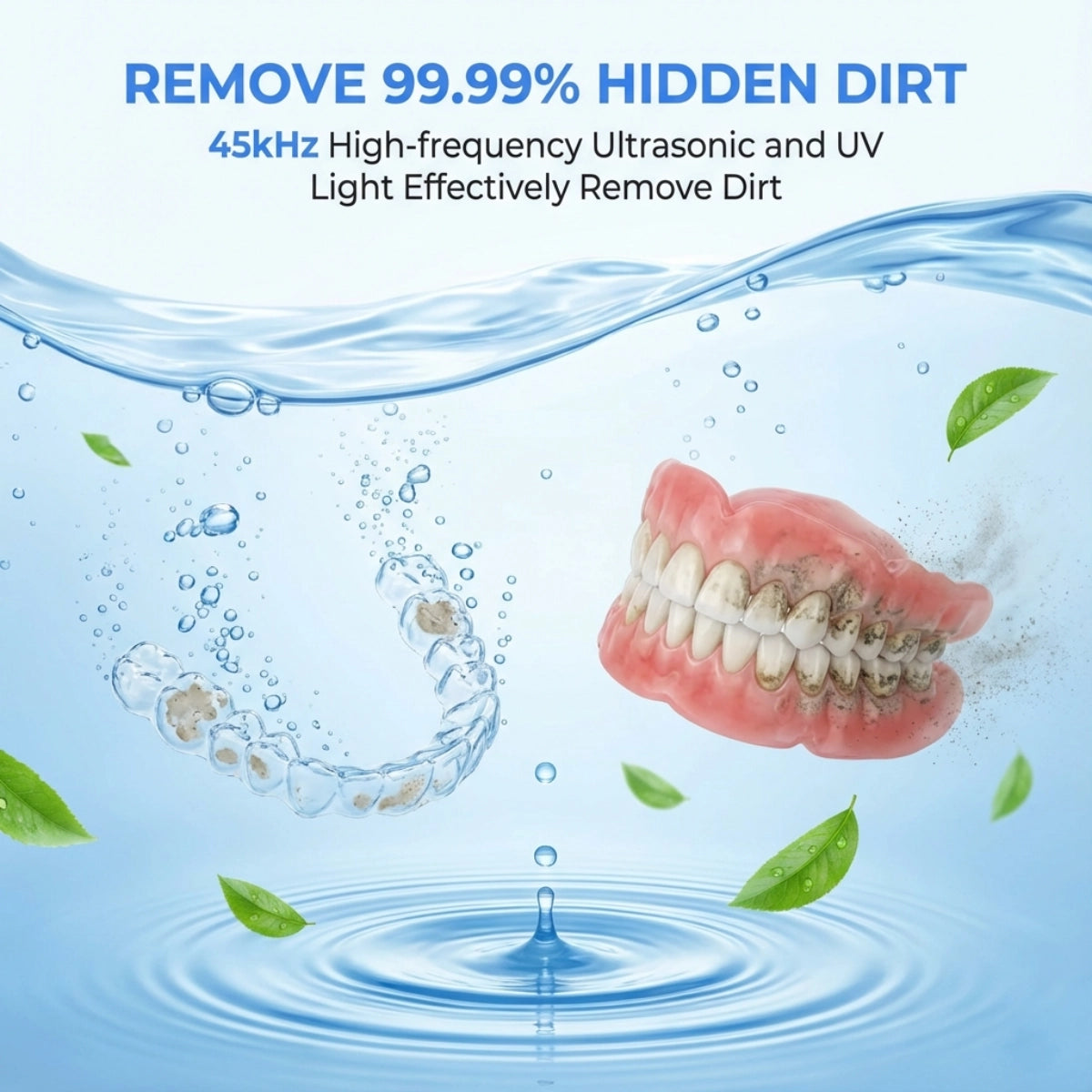 LumaWave™ - The #1 Dentist-Approved Ultrasonic & UVC Cleaner