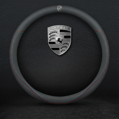 NappaTouch Elite - Premium Nappa Leather Steering Wheel Cover