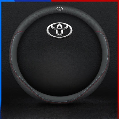 NappaTouch Elite - Premium Nappa Leather Steering Wheel Cover