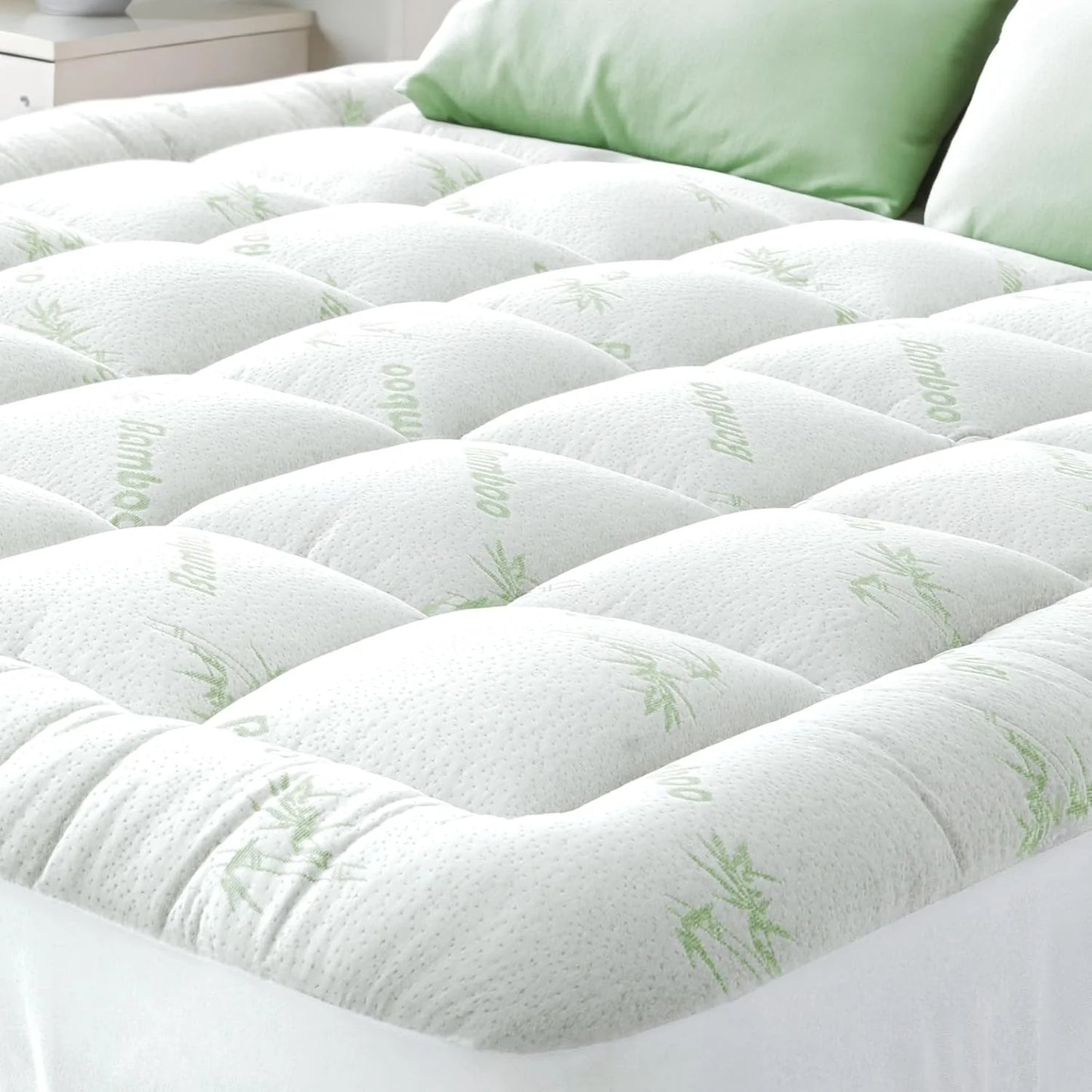 CloudNest™ Bamboo Viscose Quilted Topper