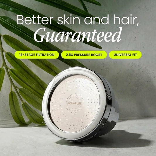 AquaPure™ — Multi-Stage Filtered Shower Head